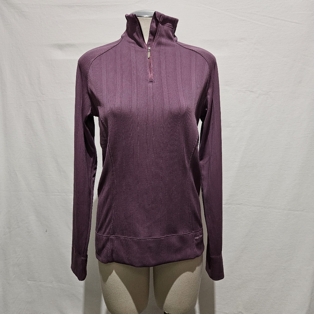 Merrell Quarter Zip Up High Neck Pullover Sz M